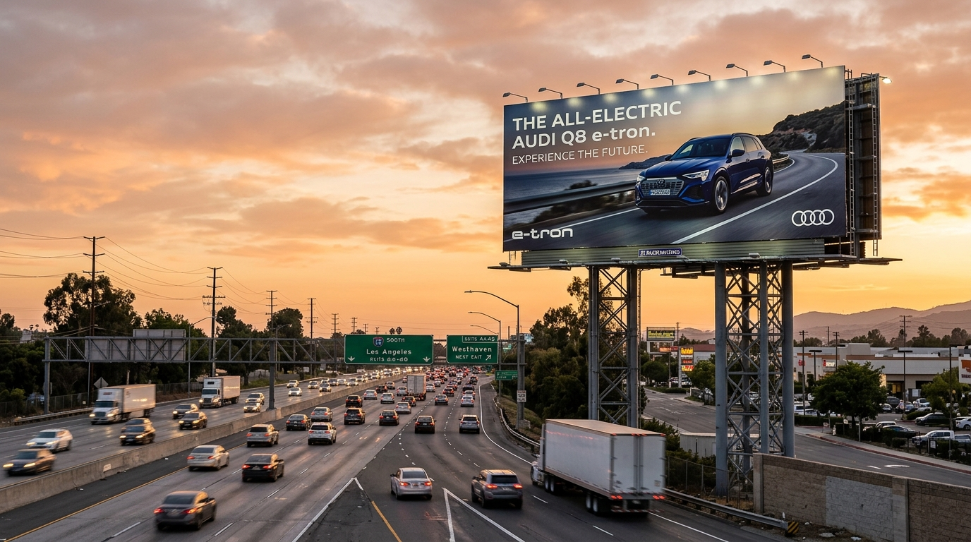 Outdoor signage billboard